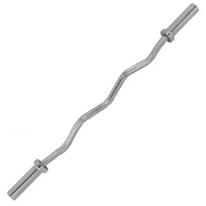 CL260 OLYMPIC CURL BAR 50mm WITH SPRING COLLARS
